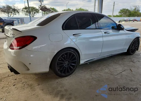 2020 Mercedes-Benz C 43 Amg from USA, damaged, VIN 55SWF6EB7LU329739